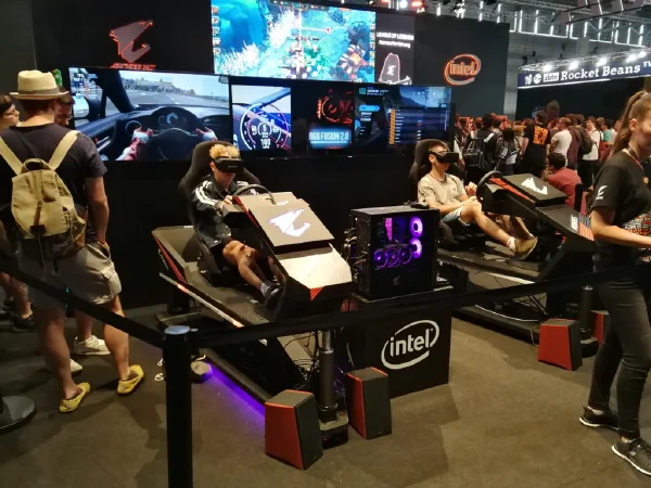 Aktiver Fahrsimulator