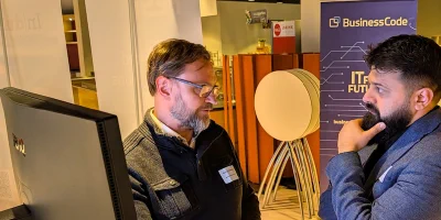 BusinessCode zeigt KI-Anwendung bei „Industrie meets IT“